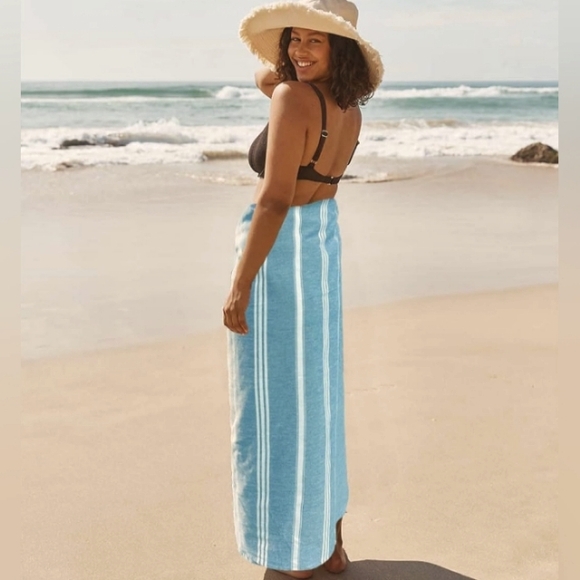 2 XL Turkish Cotton Peshtemal Beach Bath Pool Towels Peshtemals Towel Set New - Picture 3 of 11